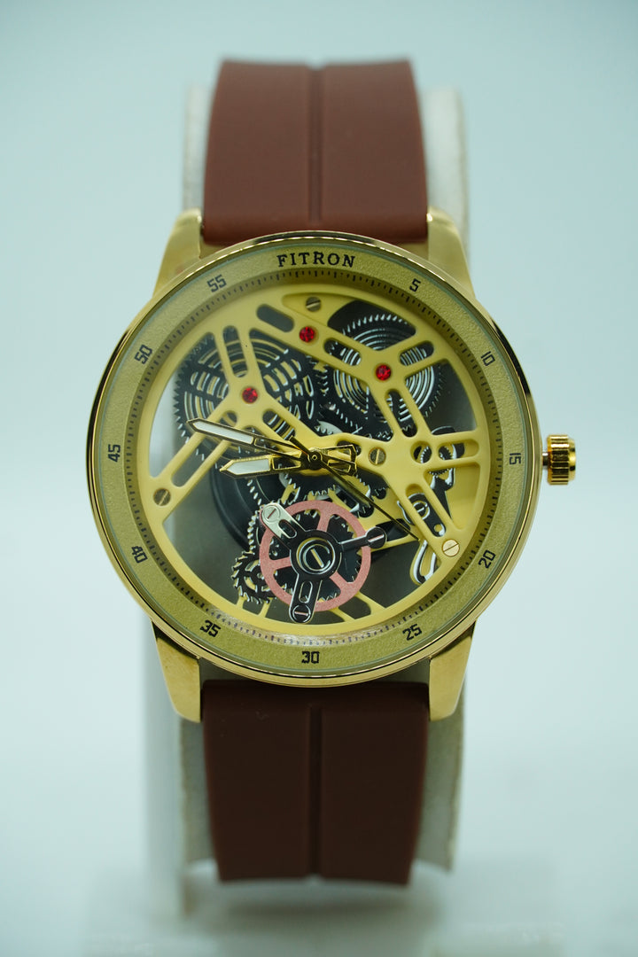 Skeleton Mechanical Analog Watch
