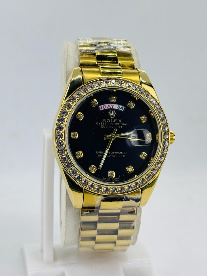 Rolex Datejust Gold (Black Dial)