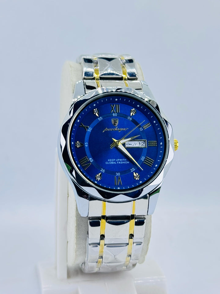 Poedgar Men's Luxury Watch Blue Dial