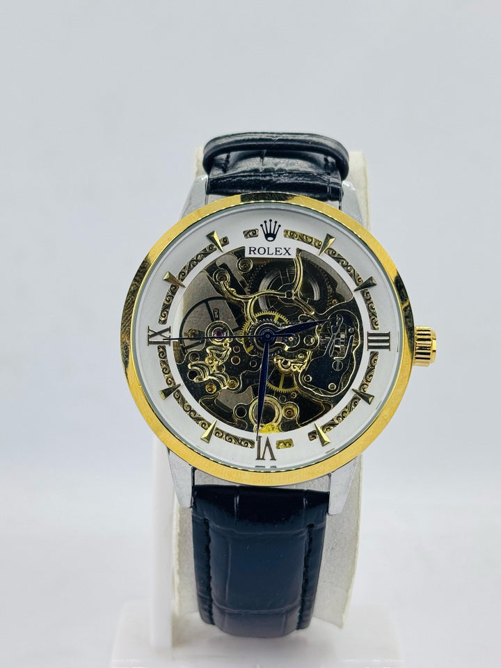 Rolex Skeleton Automatic (Black Strap)