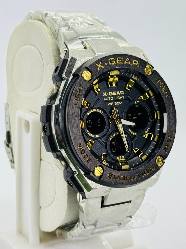 X-Gear Evolution Chain Straps Sports Watch